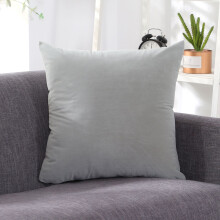 Fodere per cuscini decorativi in velluto Cterwk, super morbide, quadrate, per divano, camera da letto, auto, 45x45 cm.