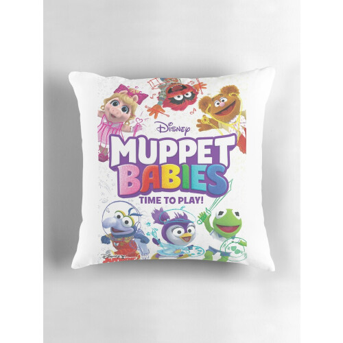 AIVO Capas de Almofada Decorativas The Muppet Babies Hora de Brincar, Capa para Almofada de Sofá, Polegadas, Dois Lados 2