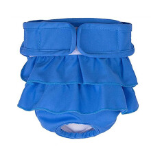 Meidiya Pet Soft Washable Female Diapers - Adjustable Female Dog Diapers,Comfort Breathable Reusable Doggy Diapers for Girl Dogs