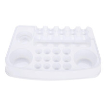 Disposable Tattoo Ink Tray 12 Pack Plastic Cartridge Needle Holder for Organized Workstation