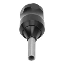 Tattoo Grip Tube 28mm Ergonomic AntiSlip Black Aluminum for Cartridge Tattoo Machine