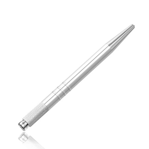 Microblading Pen with Locking Pin for Precise Permanent Makeup, Lightweight Aluminum, 10 Pack 1