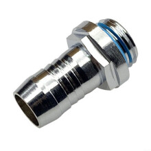 Brass G1/4 Barb Connector for PC Water Cooling, LeakProof TwoTouch Fitting for Radiator Pump 11mm