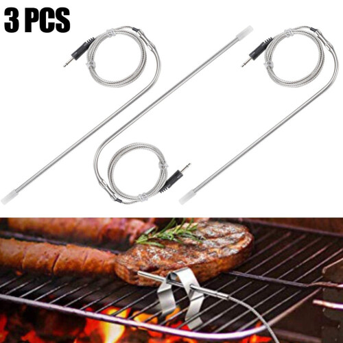 Grilling BBQ Meat Grill Cooking Thermometer Replacement Probe Fit Most Models 2