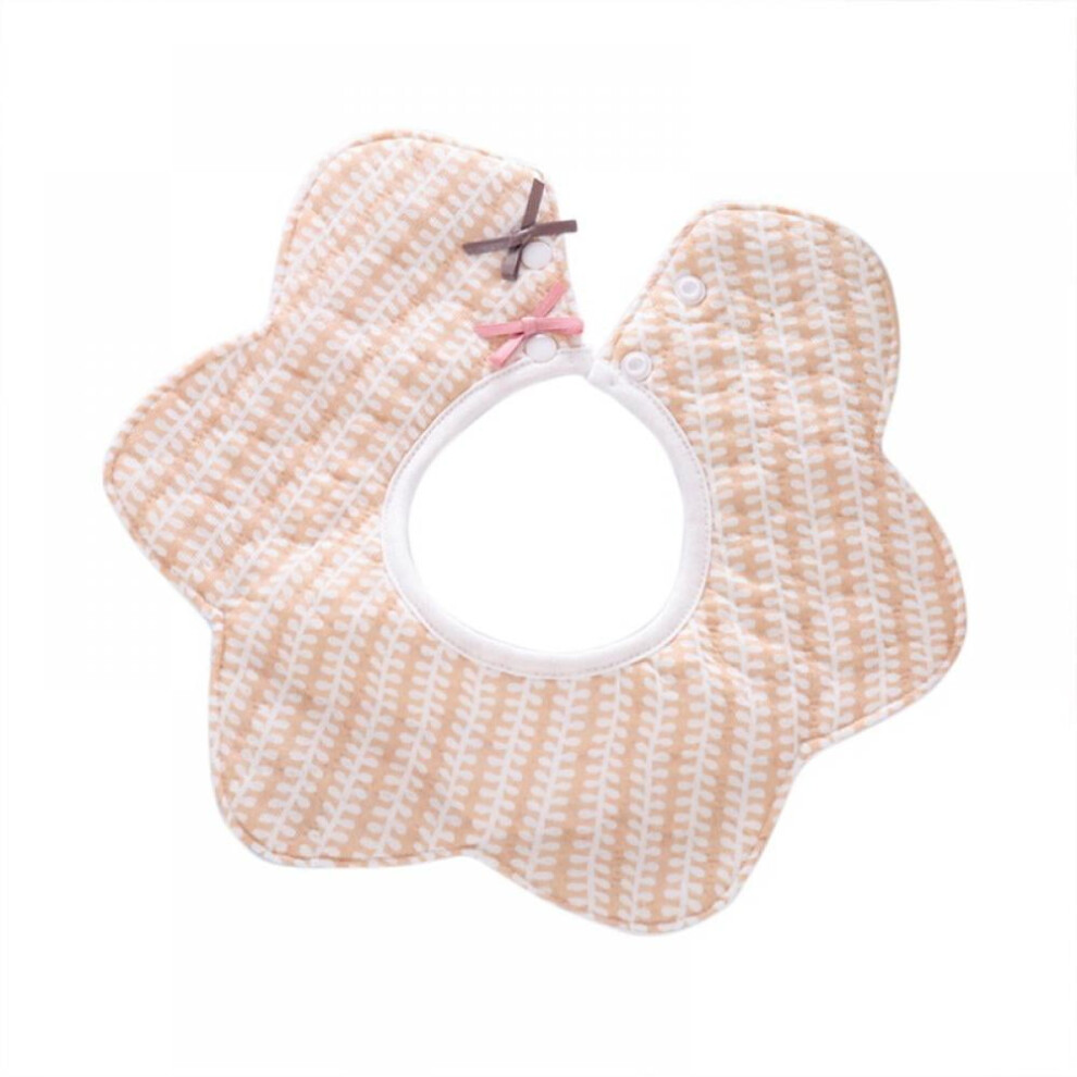 360 Degrees Rotating Infant Baby Bibs Cute Print Waterproof Saliva Towel Baby Bibs