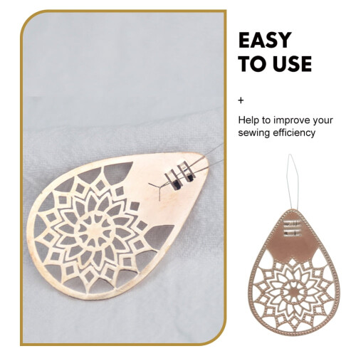 Embroidery Accessories Sewing Machine Threader Hand Needle Threaders Witch DIY Simple 3 Pcs 2