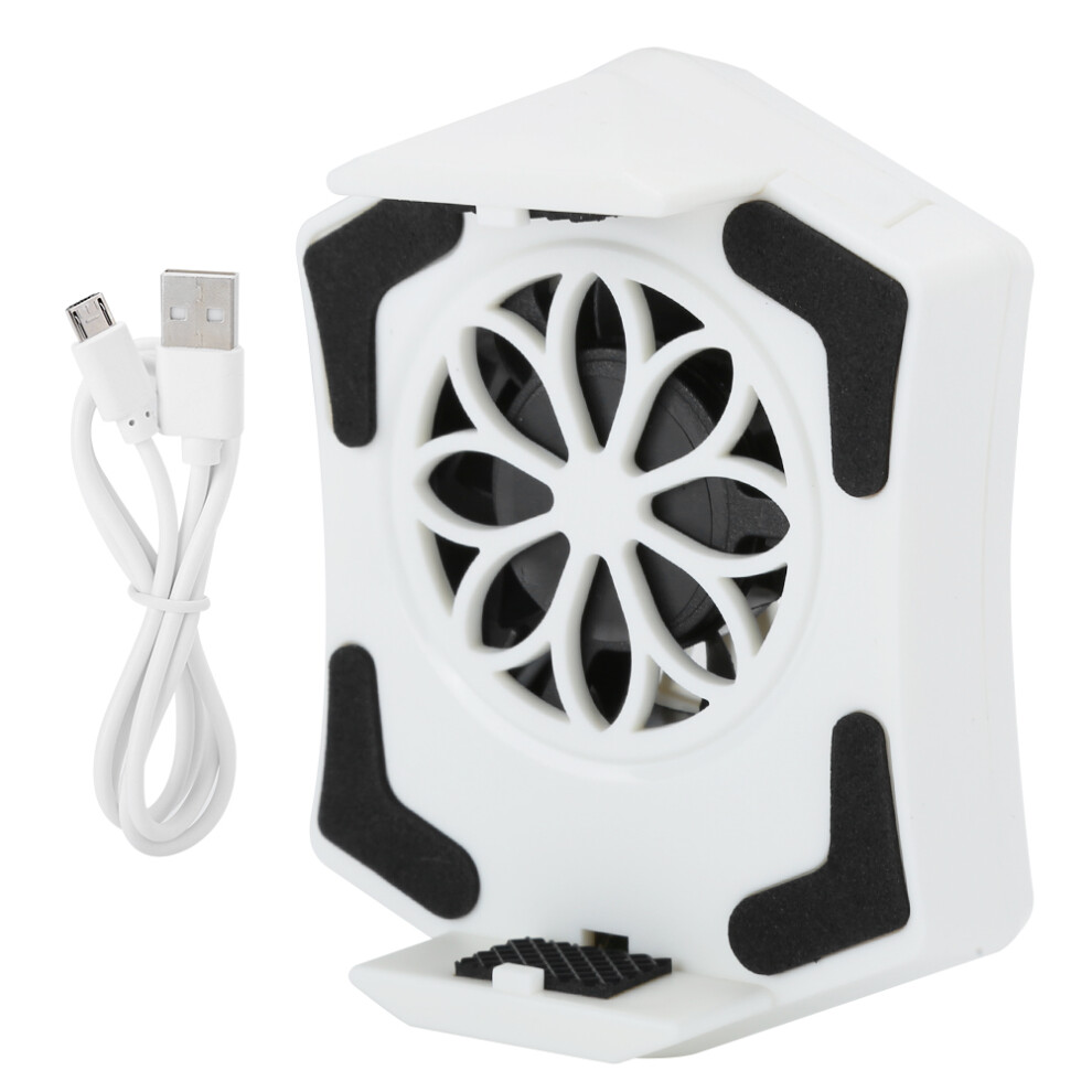 Rgb Effect Cooler, Dual Semi-Conductor Cooling For Phones Within 62-85Mm, Mute Engine Dissipation Ensures Quiet Operation During Gaming Or Vlogg Light 9012494468151