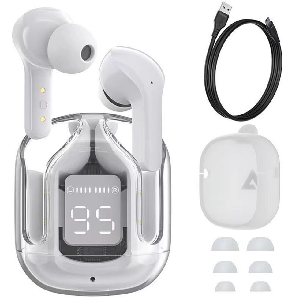 Innovative Wireless Earbuds, Advanced Bluetooth 5.4 Headphones With Enc Noise Canceling For Seamless Calls, Hifi Stereo Sound Experience, Smart Touch 9169997911629