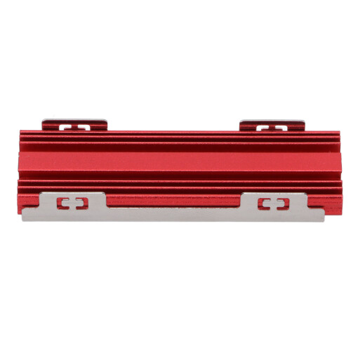 Ψύκτρα M.2SSD, μικρή και ελαφριά με σχεδιασμό διπλής όψης με κλιπ, νανοθερμικά 2