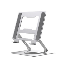 Ergonomisk design, foldbar bærbar laptopstativ, ventilation, ekstra pladsdesign til skrivebord, justerbar højde og vinkel, stabil og holdbar