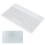 Πληκτρολόγιο Bluetooth για iPad iPhone Tablets, εξαιρετικά λεπτό ασύρματο πληκτρολόγιο με 8