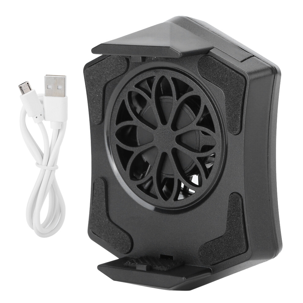 Cell Phone Fan Cooler, Linear Damping Telescopic Clip Ensures Secure Fit For 62-85Mm Devices, Ai Intelligent Frequency Conversion Regulates Temperatur 9176269866440