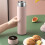 Μονωμένο μπουκάλι Hesroicy 480ml, στεγανή και έξυπνη οθόνη θερμοκρασίας LED, διαχωρισμός 3