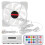 Ventole wireless RGB per case PC con controller LED - Elevato flusso d'aria e raffreddamento silenzioso 4