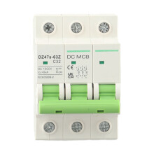 Disjuntor miniatura Mosiee3P, interruptor isolador CC 1000V para sistemas fotovoltaicos.