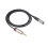 Cable de audio de 3,5 mm macho a mini XLR de 3 pines macho para cámara réflex 5