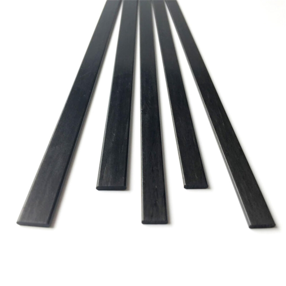 4Pcs Carbon Fiber Sheet And Strip 250Mm Strength Lightweight For Quadcopter 0.56Mm Thickness 9365369107663