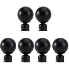 6 pezzi di accessori decorativi per bastoni per tende da finestra, ideali per la decorazione della casa.