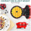 Mini Waffle Iron, Waffle Maker, Ready Light, Non-Stick Coating, Cool Grip, Compact Size Green 7
