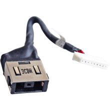 Neuer Netzstecker (AC/DC-Buchse) mit Ladeanschluss und Kabelbaum, kompatibel mit Lenovo ThinkPad W540 20BG und der W540-20BG-Serie