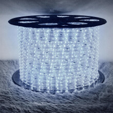 15 meter lange LED-lichtslang voor binnen/buiten, inkortbaar, flexibele lichtstrip