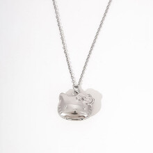 Korean Y2k Jewelry Kawaii Sanrio Hello Kitty Kitty Cat Pendant Necklace for Women Girl Student Gift Can Open