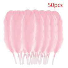 50 Pcs Colorful Plumage for Wedding Party, Flower Arrangement, Home Decor, DIY Crafts, Hair, Clothing & More - Compatible with Celebration Activ