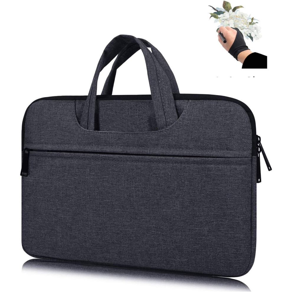 Portable Drawing Tablet Monitor Carrying Bag Case Protective Sleeve For Huion Kamvas Pro 13 Gt-133,Gt-116, Huion Q11k 9340258105562