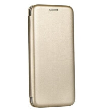 Pouzdro Forcell Elegance kompatibilní s iPhone 12 Mini zlaté zlato