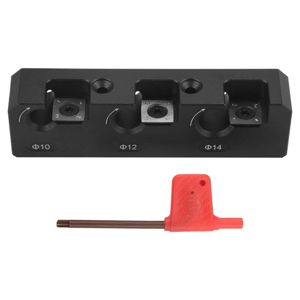 Carbide Inserts Dowel Maker Dowel Plates Wooden Dowel Rods Wooden Bar Makers Metric 3 Holes (With 3 Carbide Blades) 9340258106958
