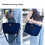 Luckky Lunch Box για γυναίκες, μονωμένη τσάντα φαγητού για γυναίκες με ρυθμιζόμενο 7
