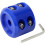 Winch Cable Stopper and Hook Protector for ATV UTV Trucks, Blue Rubber, Reduces Noise and OverPull 5
