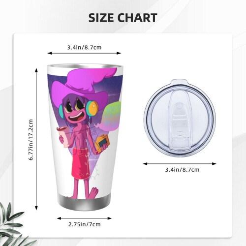 Το Midnight Gospel 20oz Tumbler, Κούπα ταξιδιού καφέ με μόνωση κενού από ανοξείδωτο ατσάλι, 2