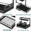 Sink Organizer, Pull Out Cabinet Organizer 2-Tier Sliding Shelf Multi-Use for Under Kitchen Organizers and Storage 3