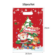 10pcs Halloween Candy Gift Bag Pumpkin Ghost Plastic Packaging Bag for Kids Trick or Treat Gifts Wrap 2024 Happy Halloween Party