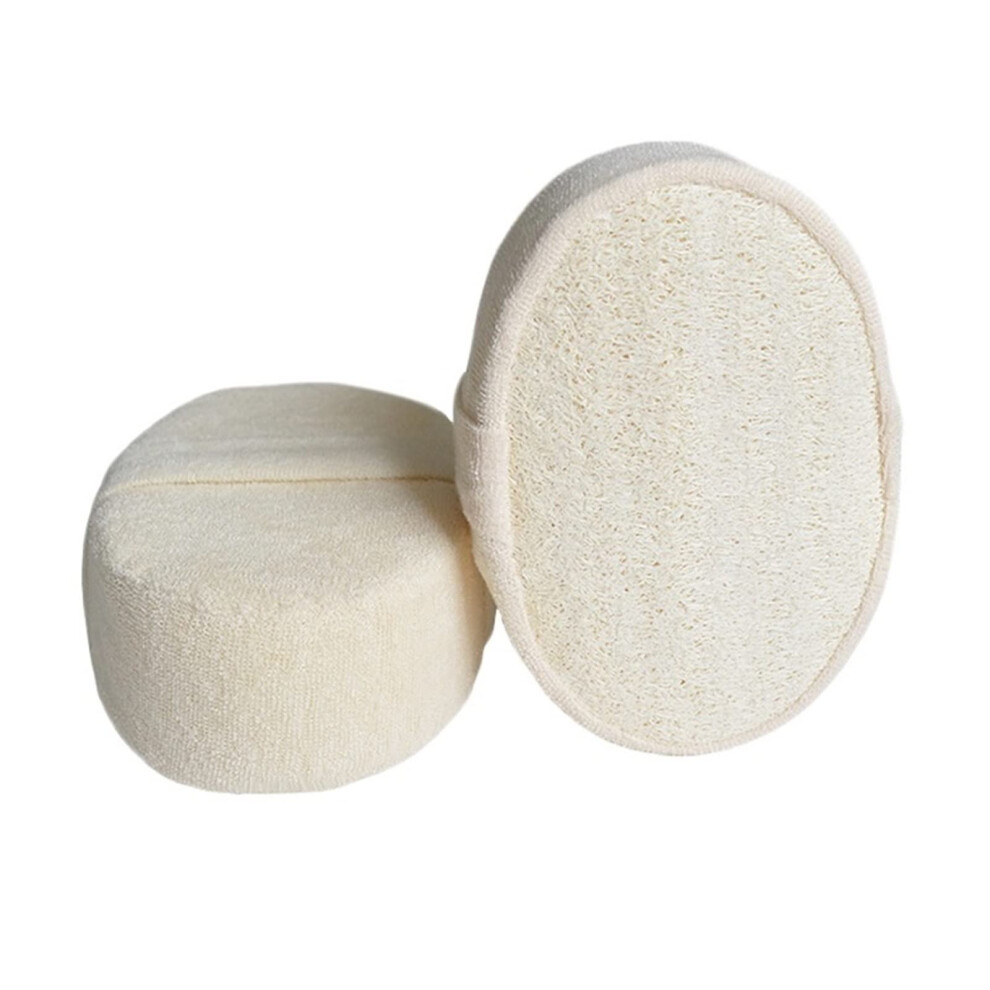 Natural Loofah Bath Sponge for Exfoliating Shower and Gentle Whole Body Cleansing