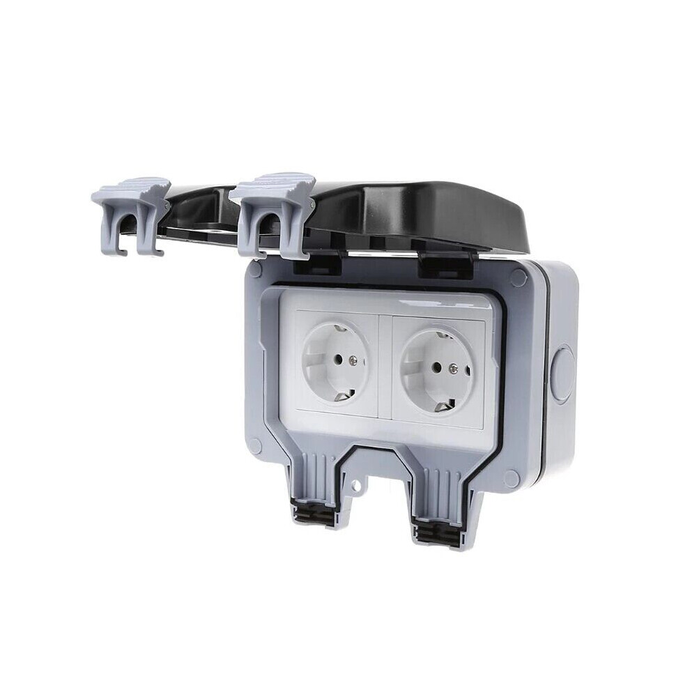 Weatherproof Outdoor Socket, Ip66 Waterproof Certification Lockable Outlet For Safe And Reliable Outdoor Power Solutions 9176269739959