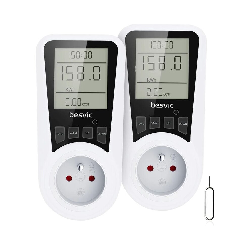 Home Appliances Monitoring, Energy Consumption Analyzer, 7 Display Modes, Real-Time Electricity Bill Calculation, Upgraded Lcd Display Power Consumpti 9012494653625