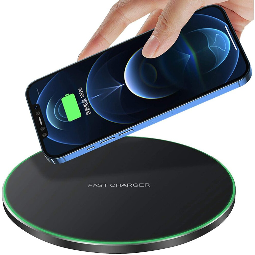 Wireless Charger, Fast Charging Station For Multiple Devices, Safe Charging Solution With Non-Slip Design, Universal Compatibility For Home And Travel 9012494683387