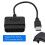 PS2Controller til USB-adapter, PS3Pc Controller-konverter til forbedret spiloplevelse, bruges direkte med pc og hot-plug USB-stik 4