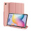 Capa elegante para Galaxy Tab S6 Lite de 10,4 polegadas, com recorte elevado para a câmera, parte traseira em TPU macio, fechamento com elástico e 1