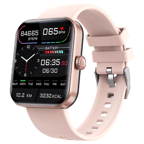 Έξυπνο ρολόι Step Tracker με Απάντηση Κλήσεων, Φωνητικός Βοηθός AI, Παρακολούθηση