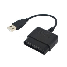 Convertidor de controlador PS2 fácil de usar para PS3, adaptador que conecta el mando DualShock a PC o portátil a través de USB, permite la