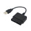 USB-interface PS2 til PS3 Controller-adapter, konverter til brug af original tredjeparts gamepad på pc-bærbar computer, muliggør PS2 1