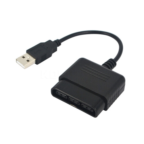USB-interface PS2 til PS3 Controller-adapter, konverter til brug af original tredjeparts gamepad på pc-bærbar computer, muliggør PS2