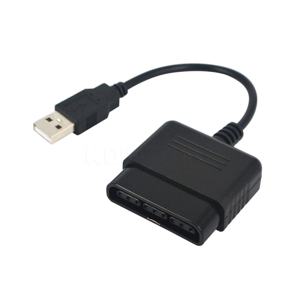 Controller Adapter For Ps2 To Ps3, Ps2 Controller To Usb Adapter Converter For Pc Or Playstation 3, Supports Dualshock Vibration Gamepad Use On Modern 9176269741242