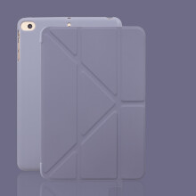 Hoes voor iPad 9,7 inch, slimme drievoudige standaard, schokbestendige, zachte TPU-beschermhoes, verlengt de standby-tijd en de batterijduur,