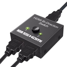 Hdmi Switch For Your Entertainment Hub, 4K Hdmi Switcher With 3D Support, Bidirectional Hdmi Switcher Ideal For Home Theater Systems And Gamers