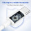Καλώδιο ασφαλούς φόρτισης USB C, τσιπ υψηλής τεχνολογίας, ταχύτητα μεταφοράς 3
