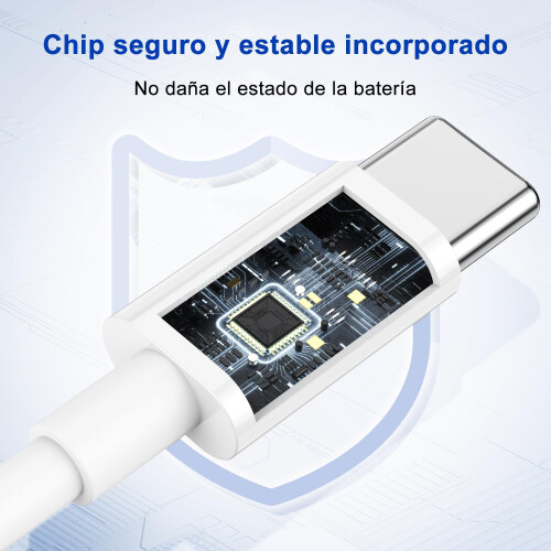 Καλώδιο ασφαλούς φόρτισης USB C, τσιπ υψηλής τεχνολογίας, ταχύτητα μεταφοράς 2